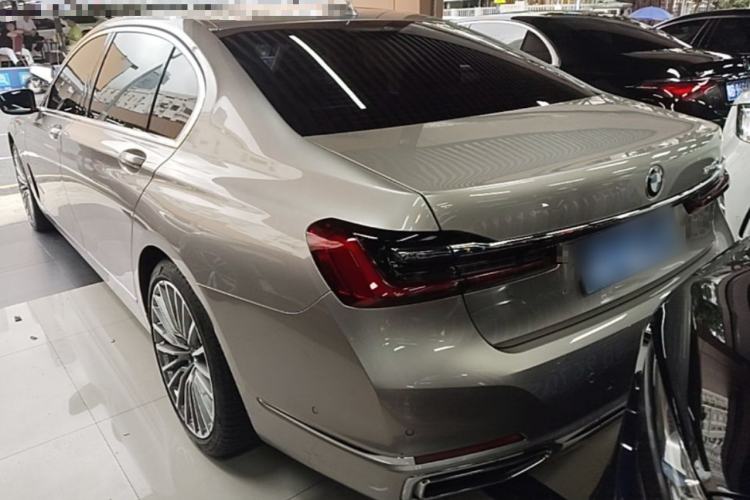 Used BMW 7 Series 2019 Updated 740Li Luxury Package Premium Edition Rear Left 45 Deg