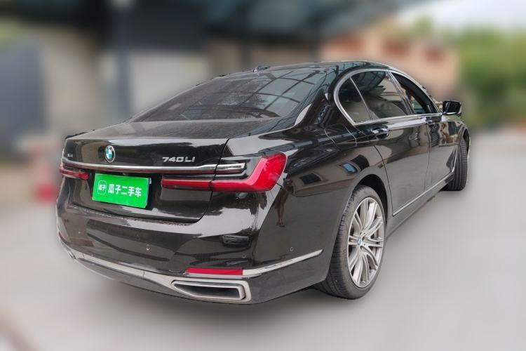 Used BMW 7 Series 2019 Restyled 740Li xDrive Executive Luxury Package Rear Right 45 Deg