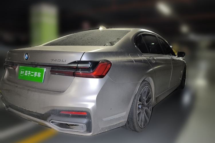 Used BMW 7 Series 2019 Restyled 740Li xDrive Executive M Sport Package Rear Right 45 Deg