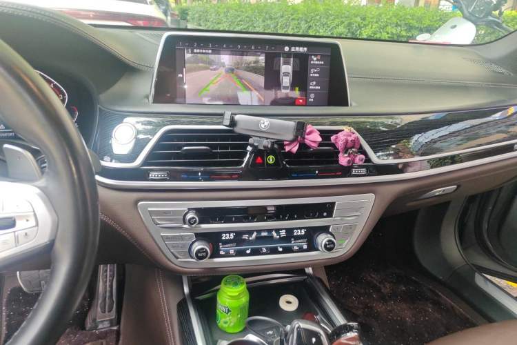 Used BMW 7 Series 2019 Restyled 740Li Leading Edition M Sport Package Audio And AC Panel