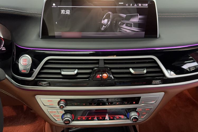 Used BMW 7 Series 2019 Restyled 740Li xDrive Executive Luxury Package Audio And AC Panel