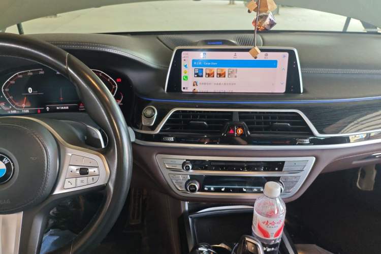 Used BMW 7 Series 2019 740Li Leading Model M Sport Package Audio And AC Panel