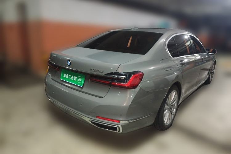 Used BMW 7 Series 2019 Updated 730Li Luxury Package Rear Right 45 Deg