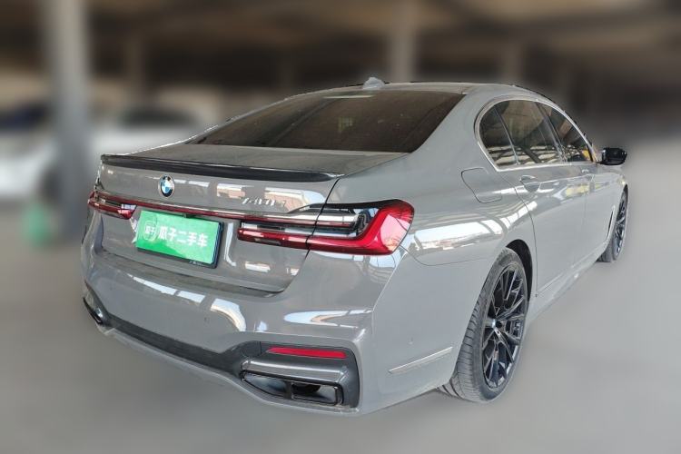 Used BMW 7 Series 2019 740Li Leading Model M Sport Package Rear Right 45 Deg