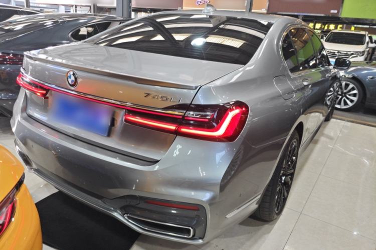 Used BMW 7 Series 2019 Updated 740Li Luxury Version M Sport Package Rear Right 45 Deg