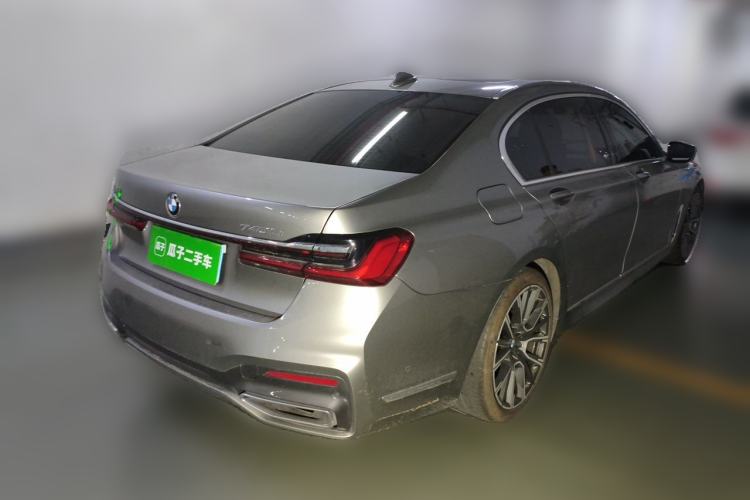 Used BMW 7 Series 2019 740Li Leading Model M Sport Package Rear Right 45 Deg