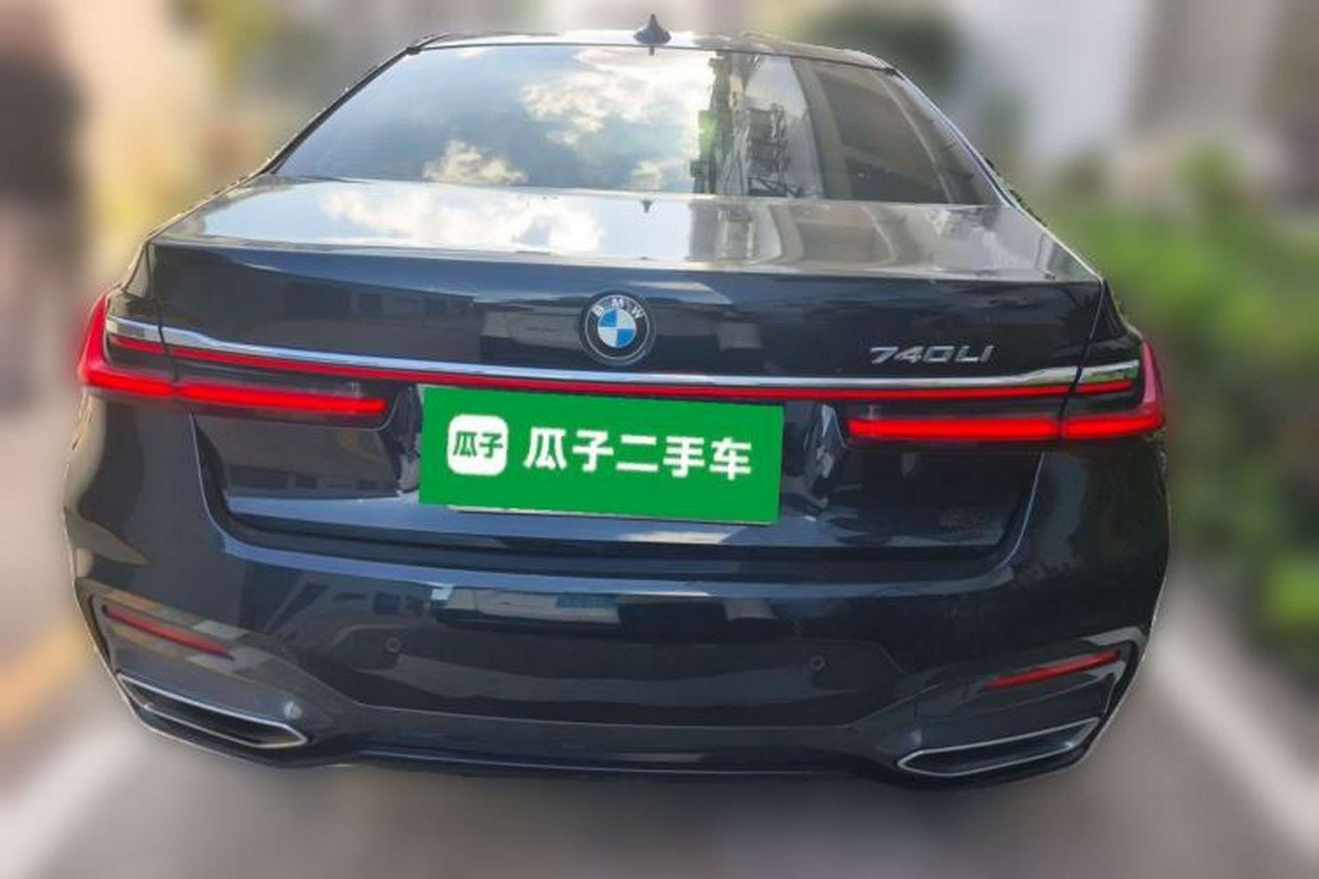 Used BMW 7 Series 2019 Restyled 740Li Leading Edition M Sport Package Rear