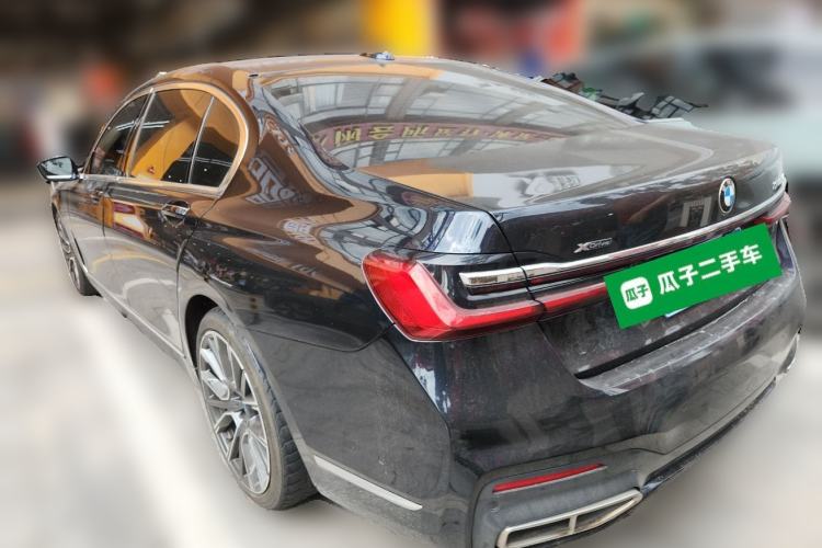 Used BMW 7 Series 2019 740Li Leading Model M Sport Package Rear Left 45 Deg