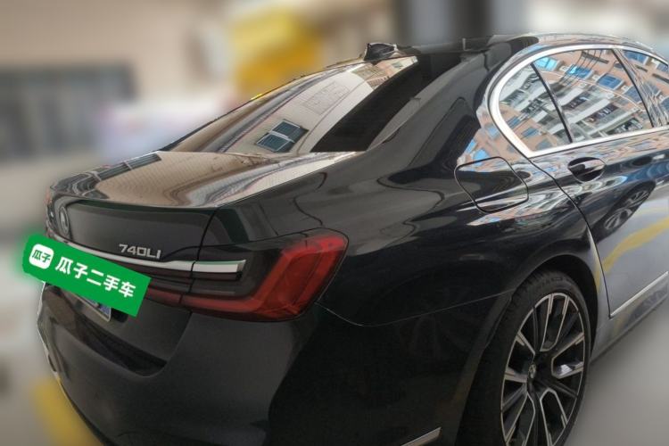 Used BMW 7 Series 2019 740Li Leading Model M Sport Package Rear Right 45 Deg