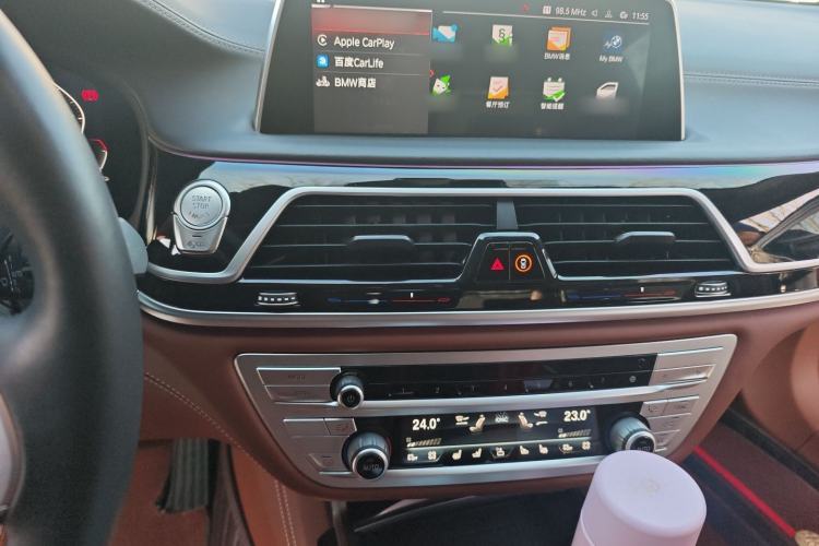 Used BMW 7 Series 2019 Updated 740Li Luxury Package Premium Edition Audio And AC Panel