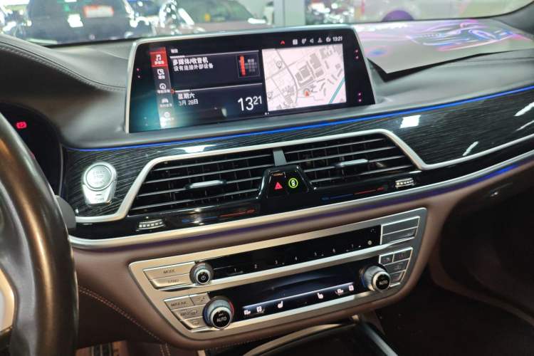 Used BMW 7 Series 2019 Restyled 740Li Leading Edition M Sport Package Audio And AC Panel