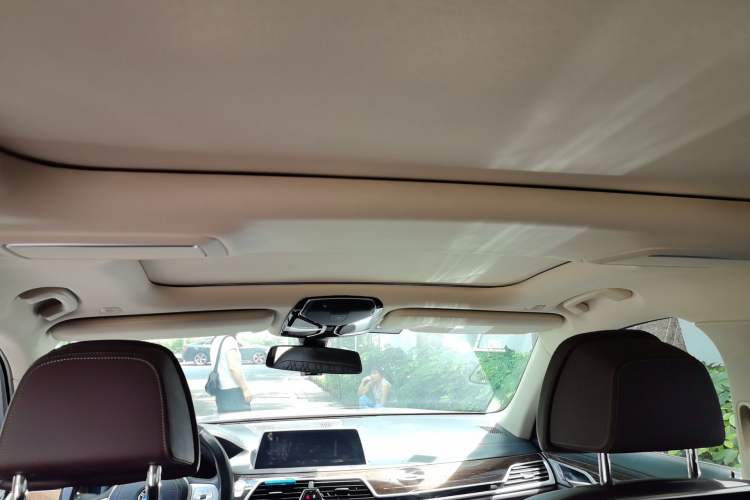 Used BMW 7 Series 2019 740Li Luxury Edition with Premium Package Headliner