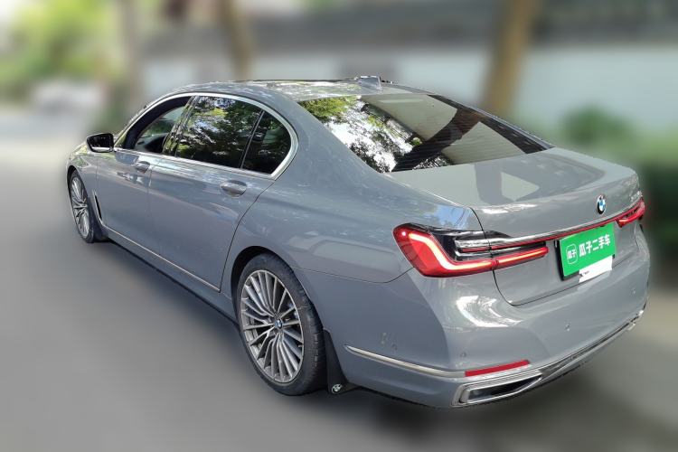 Used BMW 7 Series 2019 740Li Luxury Edition with Premium Package Rear Left 45 Deg