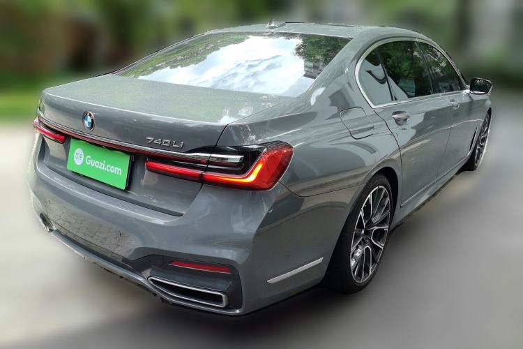 Used BMW 7 Series 2019 740Li Luxury Edition M Sport Package Rear Right 45 Deg