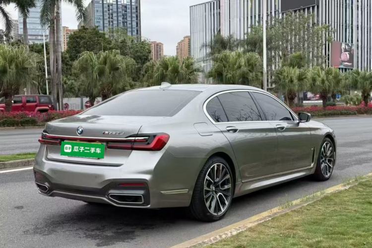 Used BMW 7 Series 2019 Restyled 740Li Leading Edition M Sport Package Rear Right 45 Deg