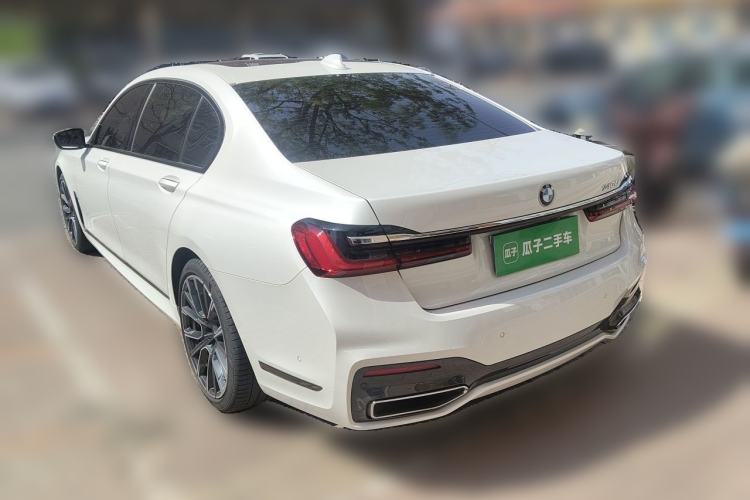 Used BMW 7 Series 2019 740Li Leading Model M Sport Package Rear Left 45 Deg