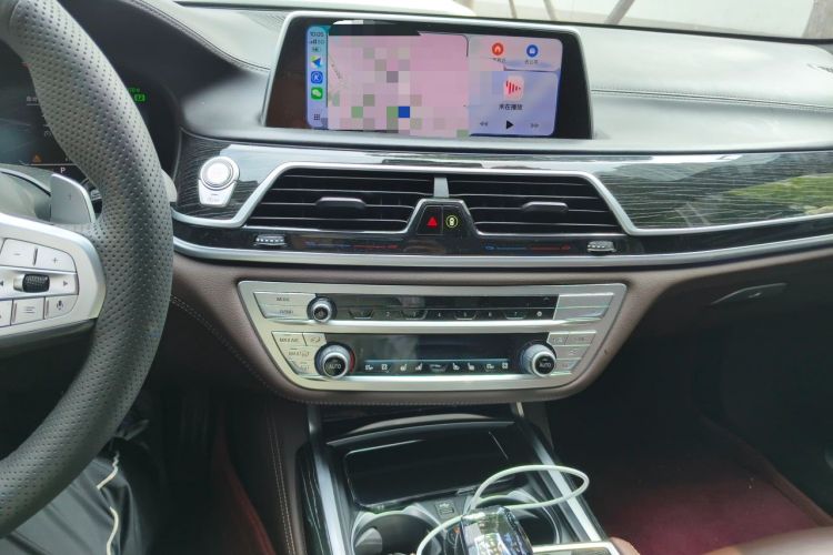 Used BMW 7 Series 2021 730Li M Sport Package Audio And AC Panel