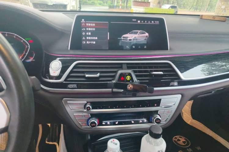 Used BMW 7 Series 2021 730Li M Sport Package Audio And AC Panel