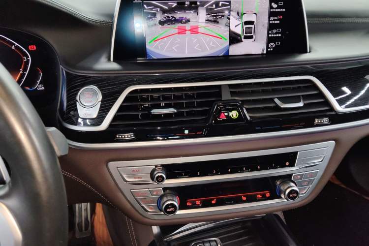 Used BMW 7 Series 2021 730Li M Sport Package Audio And AC Panel