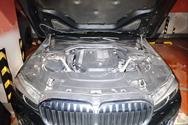 Used BMW 7 Series 2021 740Li Leading Edition Luxury Package Engine Bay