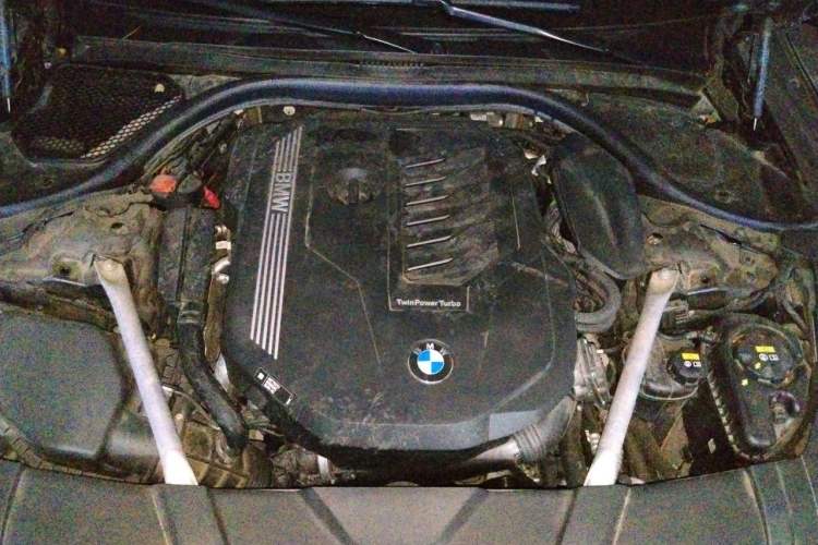 Used BMW 7 Series 2021 740Li Leading Edition Luxury Package Engine Bay