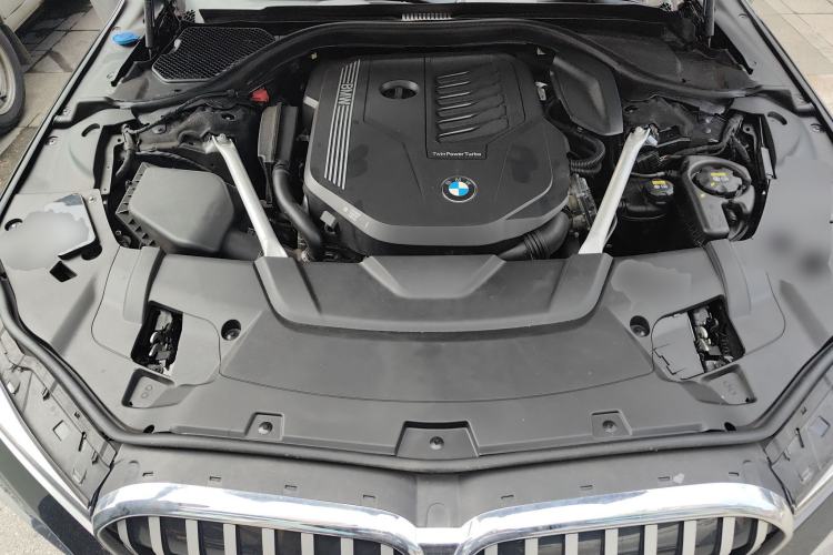 Used BMW 7 Series 2021 740Li Leading Model M Sport Package Engine Bay