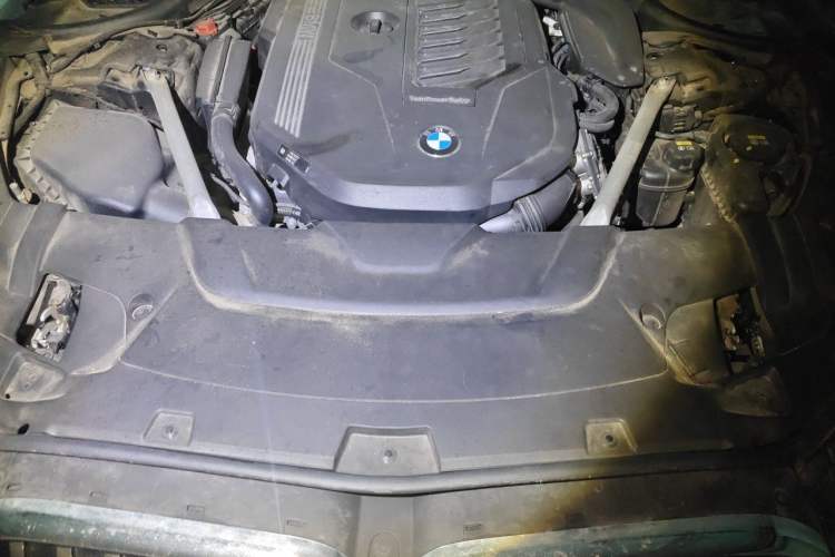 Used BMW 7 Series 2021 740Li Leading Edition Luxury Package Engine Bay