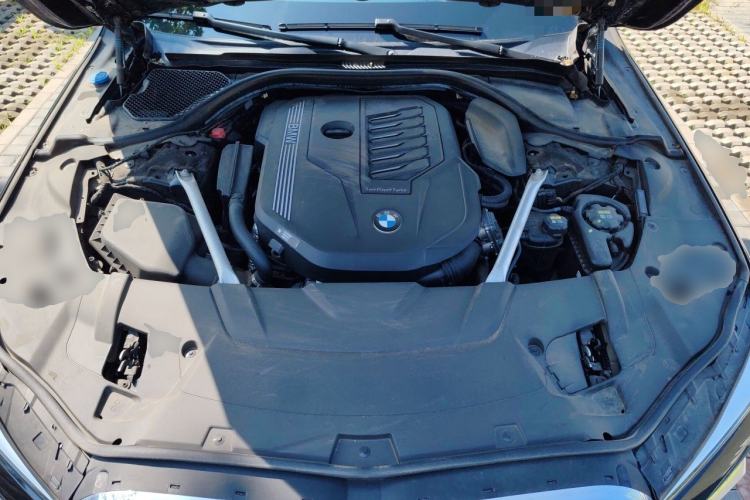 Used BMW 7 Series 2021 740Li Leading Model M Sport Package Engine Bay