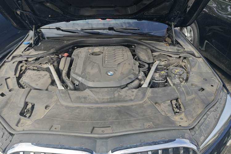 Used BMW 7 Series 2021 740Li Leading Edition Luxury Package Engine Bay