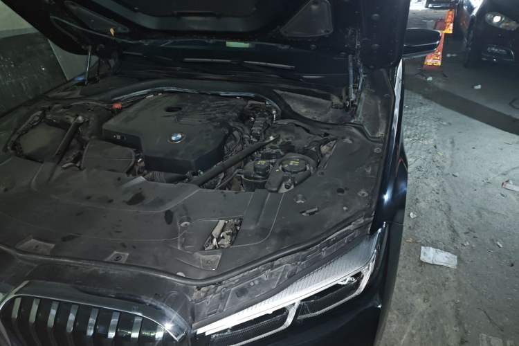 Used BMW 7 Series 2021 730Li Luxury Package Engine Bay Left