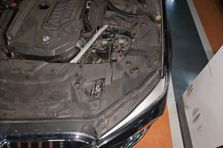 Used BMW 7 Series 2021 740Li Leading Edition Luxury Package Engine Bay Left