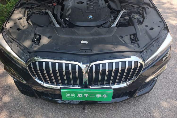 Used BMW 7 Series 2021 740Li Leading Model M Sport Package Engine Bay