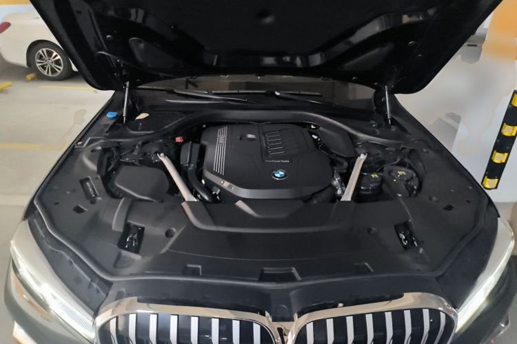 Used BMW 7 Series 2021 740Li Leading Model M Sport Package Engine Bay