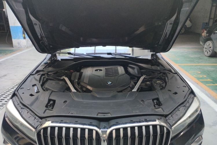 Used BMW 7 Series 2021 740Li Leading Model M Sport Package Engine Bay