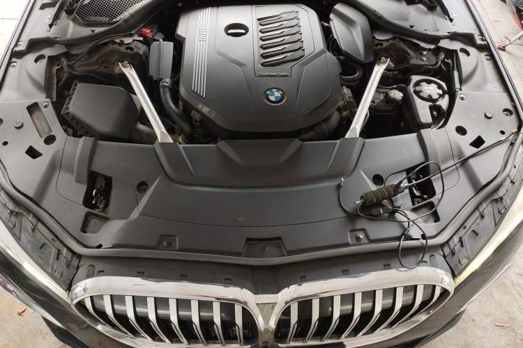 Used BMW 7 Series 2021 740Li Leading Model M Sport Package Engine Bay