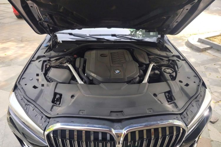 Used BMW 7 Series 2021 740Li Leading Edition Luxury Package Engine Bay