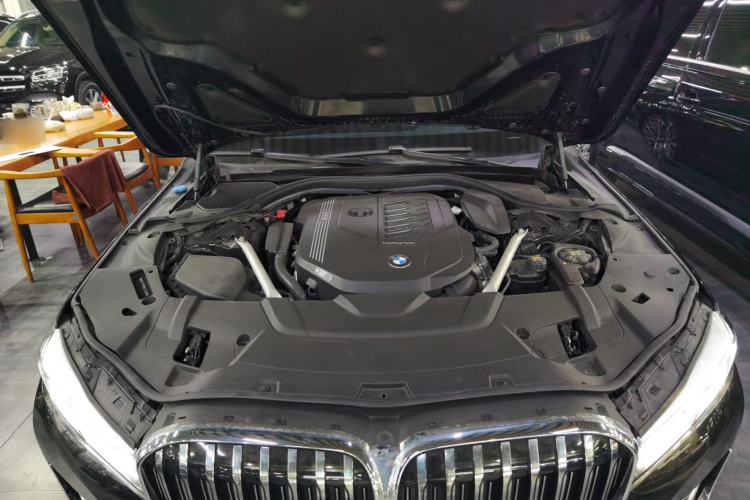 Used BMW 7 Series 2021 740Li Leading Edition Luxury Package Engine Bay