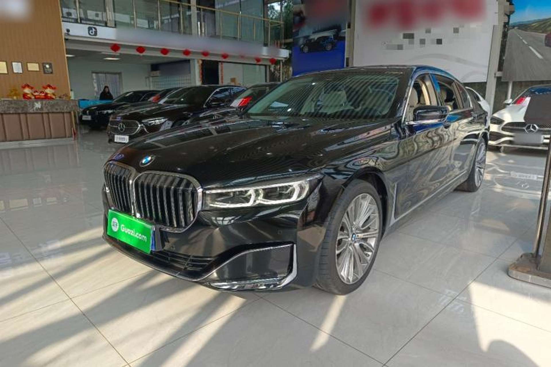 Used BMW 7 Series 2021 740Li Leading Edition Luxury Package Front Left 45 Deg