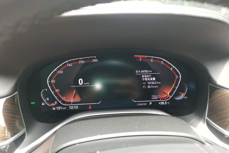 Used BMW 7 Series 2021 730Li Luxury Package Instrument Cluster