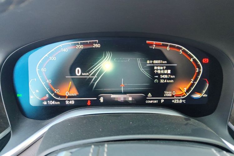 Used BMW 7 Series 2021 730Li Luxury Package Instrument Cluster