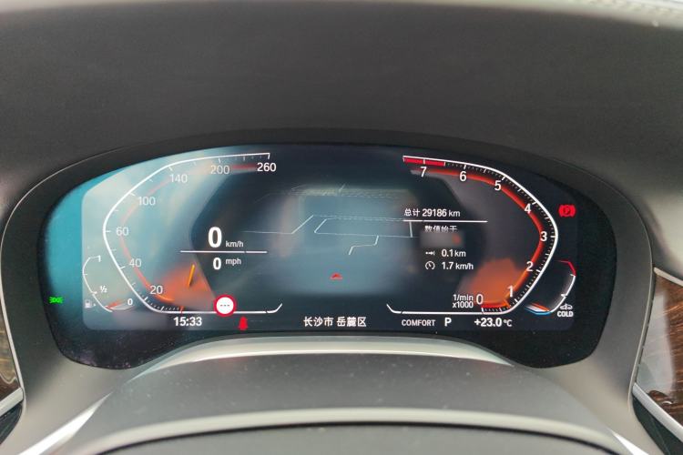 Used BMW 7 Series 2021 740Li Luxury Edition with Premium Package Instrument Cluster