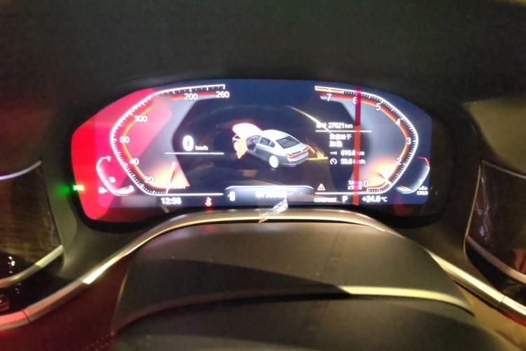 Used BMW 7 Series 2021 730Li Luxury Package Instrument Cluster