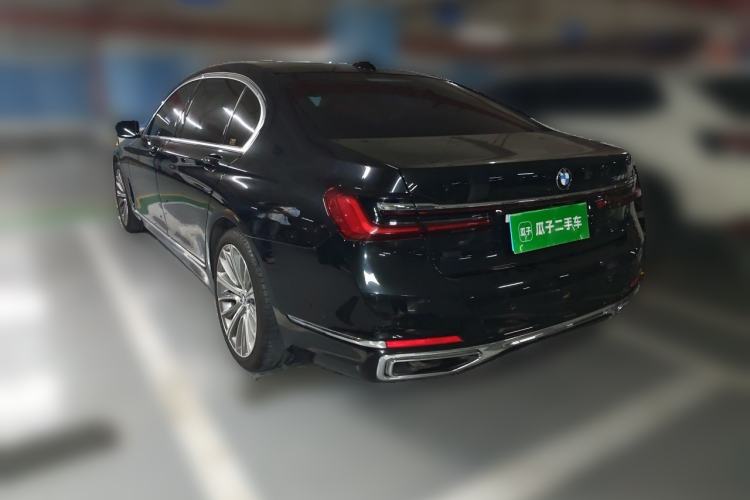 Used BMW 7 Series 2021 740Li Leading Edition Luxury Package Rear Left 45 Deg