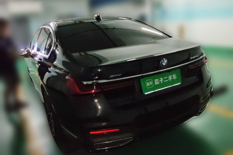 Used BMW 7 Series 2021 740Li Leading Model M Sport Package Rear Left 45 Deg