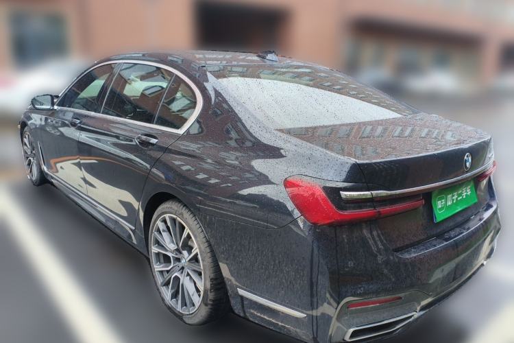 Used BMW 7 Series 2021 740Li Leading Model M Sport Package Rear Left 45 Deg