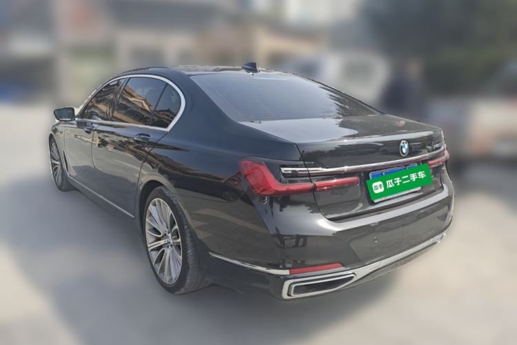 Used BMW 7 Series 2021 740Li Leading Edition Luxury Package Rear Left 45 Deg