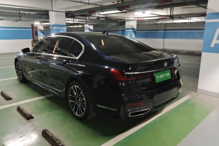 Used BMW 7 Series 2021 730Li M Sport Package Rear Left 45 Deg