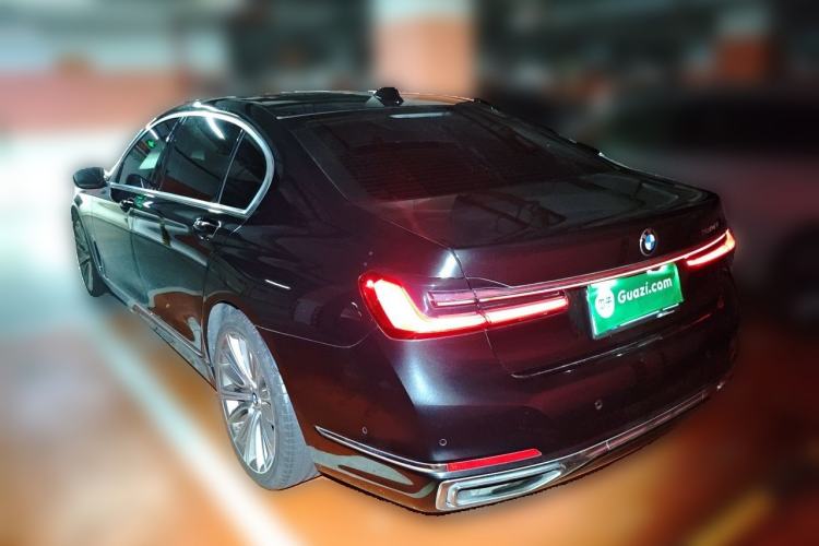 Used BMW 7 Series 2021 740Li Leading Edition Luxury Package Rear Left 45 Deg