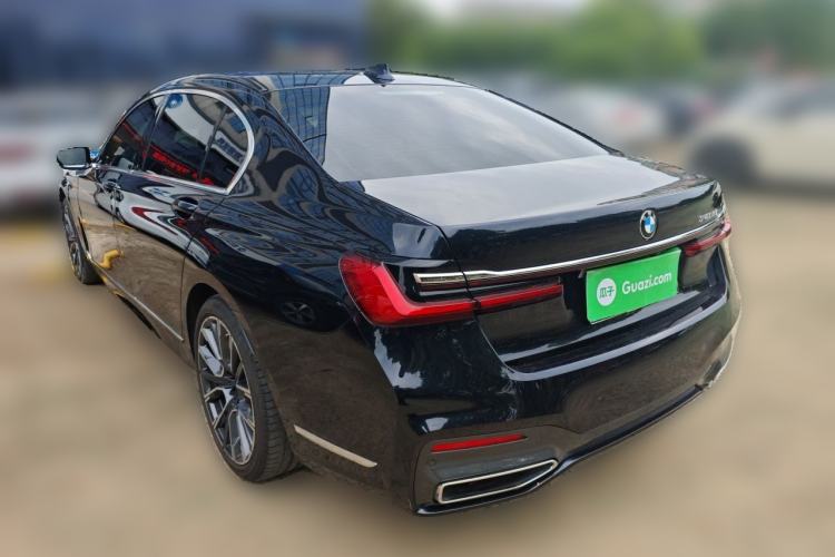 Used BMW 7 Series 2021 740Li Leading Model M Sport Package Rear Left 45 Deg