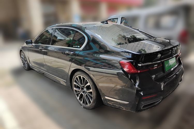 Used BMW 7 Series 2021 740Li Leading Model M Sport Package Rear Left 45 Deg